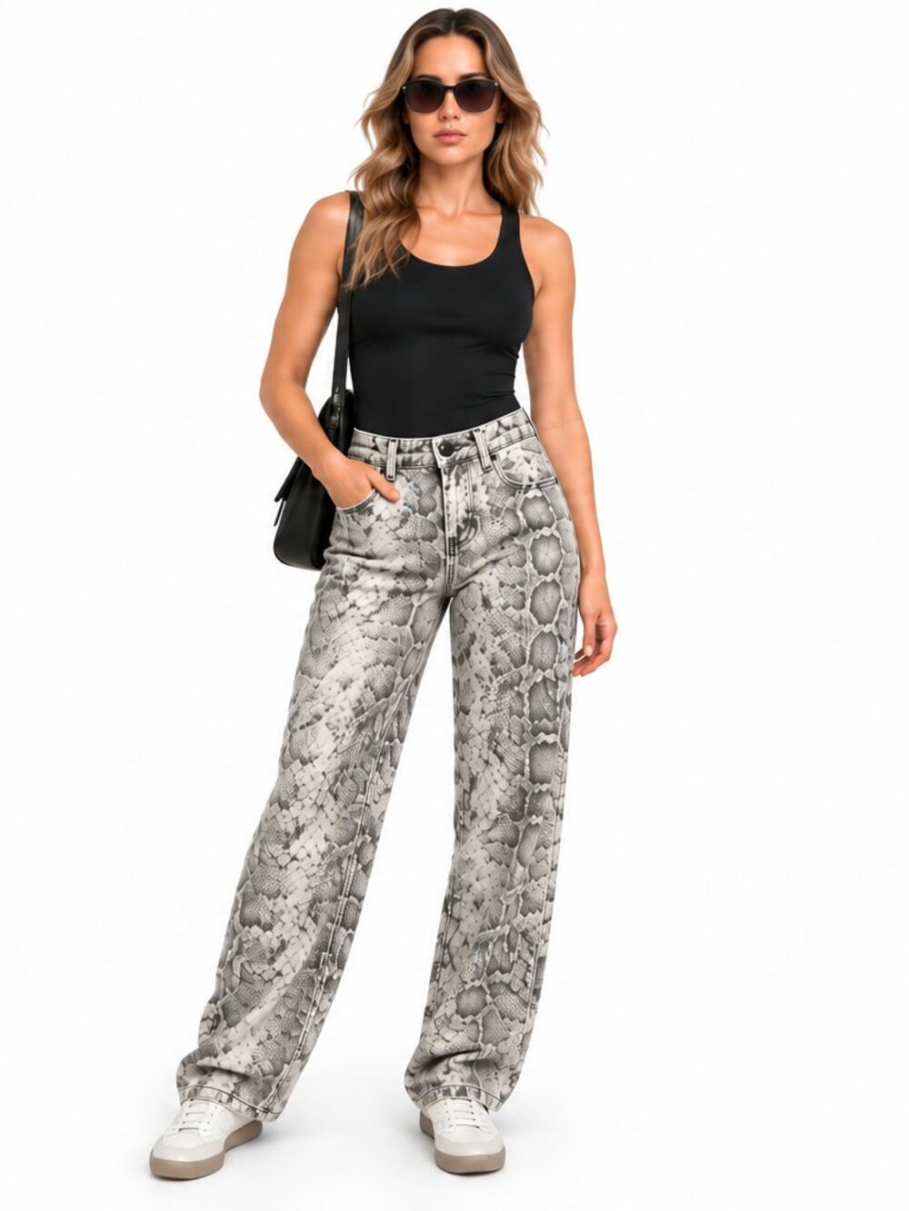 BDG Snakeskin print jeans Small